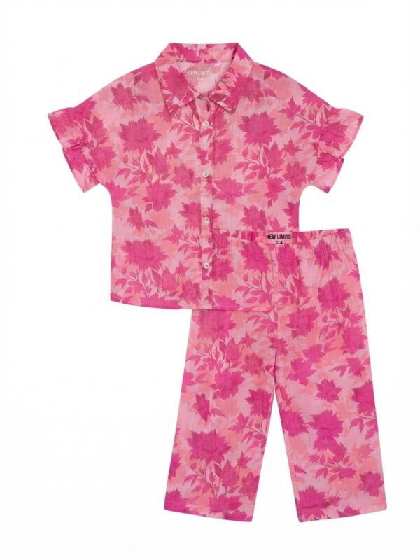 AOP CASUAL FRILL CAP SLV +TROUSER1 AOP CASUAL FRILL CAP SLV +TROUSER1
