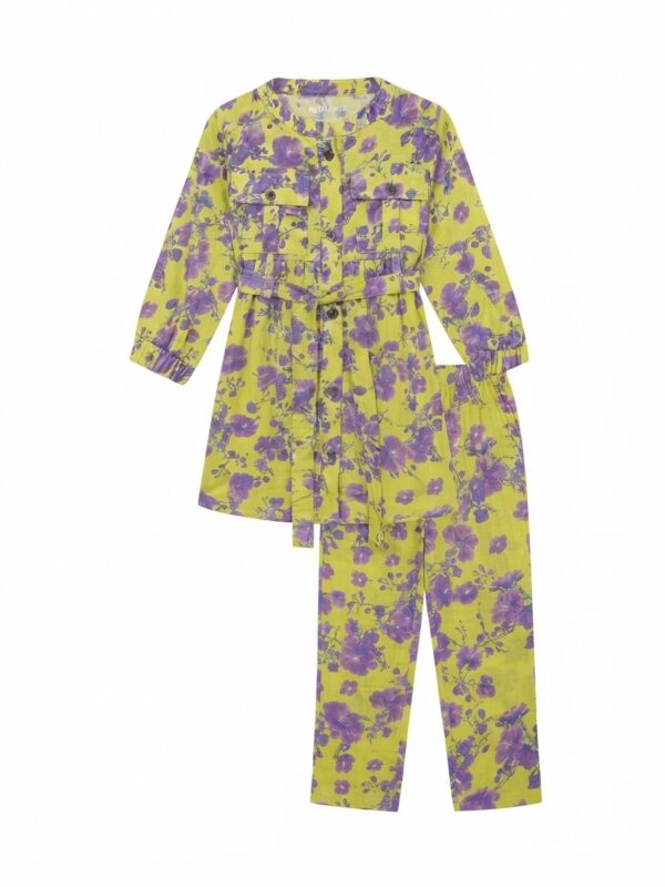 AOP LS FLAP POCKET DRESS +TROUSER1 AOP LS FLAP POCKET DRESS +TROUSER1
