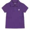 AOP PLACKET A-LINE POLO +TROUSER Purple AOP PLACKET A-LINE POLO +TROUSER Purple