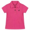 AOP PLACKET A-LINE POLO +TROUSER Dark Pink AOP PLACKET A-LINE POLO +TROUSER Dark Pink