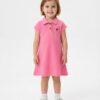 AOP PLACKET A-LINE POLO +TROUSER Light Pink AOP PLACKET A-LINE POLO +TROUSER Light Pink