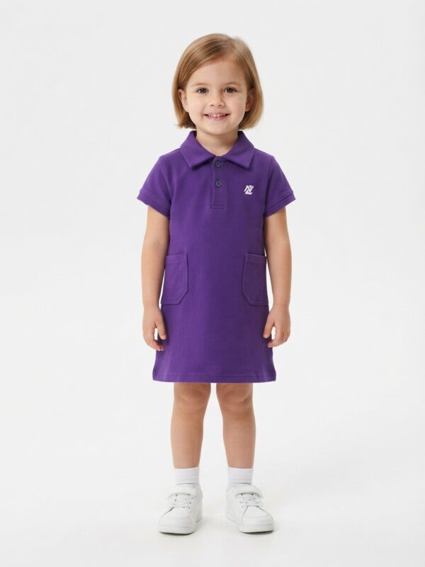 AOP PLACKET A-LINE POLO +TROUSER Purple1 AOP PLACKET A-LINE POLO +TROUSER Purple1