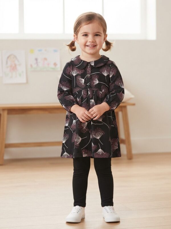 COLLAR AOP DRESS TOP1 COLLAR AOP DRESS TOP1