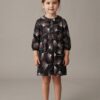 COLLAR AOP DRESS TOP2 COLLAR AOP DRESS TOP BLACK