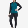 LADIES 14 ZIP LS RAGLAN TOP
