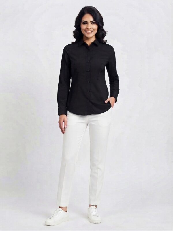 LADIES LONG SLEEVE CASUAL SHIRT1