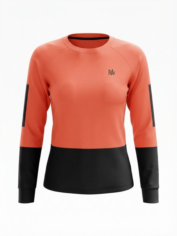 LADIES LONG SLEEVE RALAN CUT & SEW TEE LADIES LONG SLEEVE RALAN CUT & SEW TEE