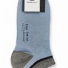 MENS SOCKS ANKLE FIT SKY BLUE
