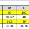 Men's Dri-Fit Trouser Size Guide Men's Dri-Fit Trouser Size Guide